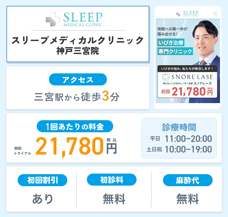 スリープメディカルクリニック 神戸三宮院