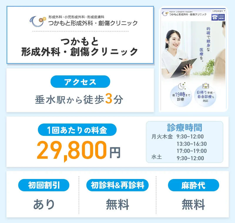 つかもと形成外科・創傷クリニック